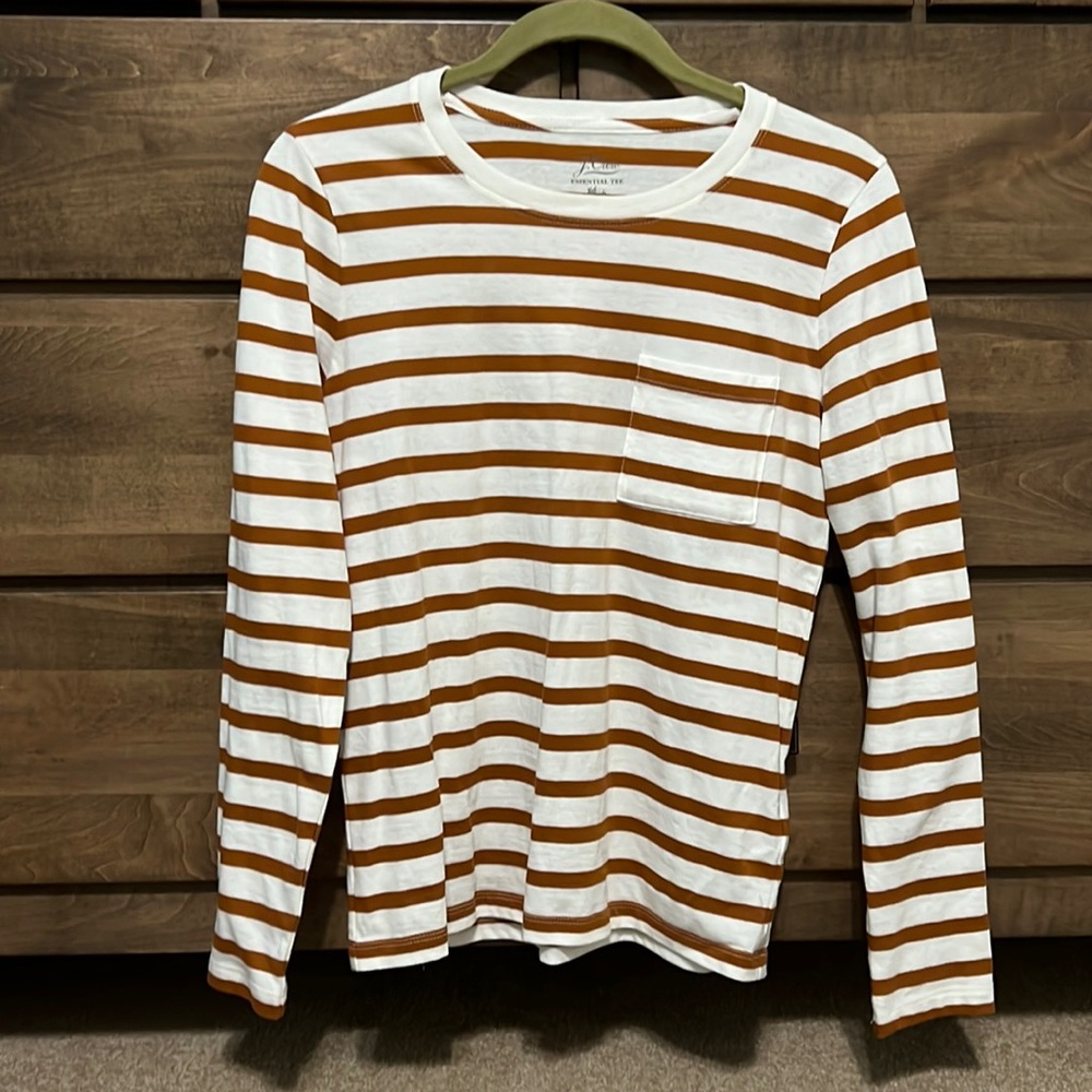 J Crew Essential Pocket Tee